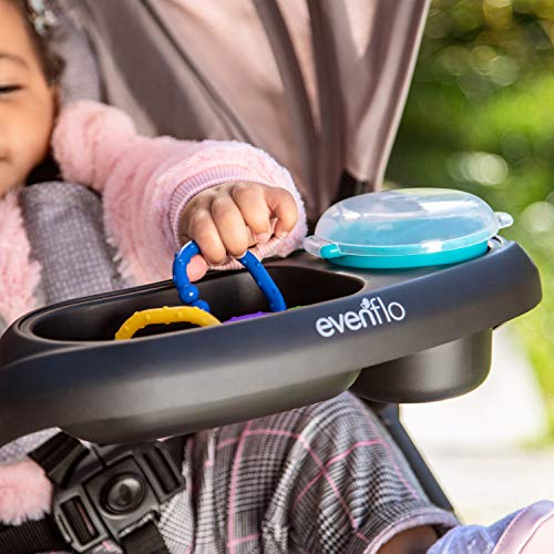 Evenflo Stroller Snack Tray is easy to wipe clean