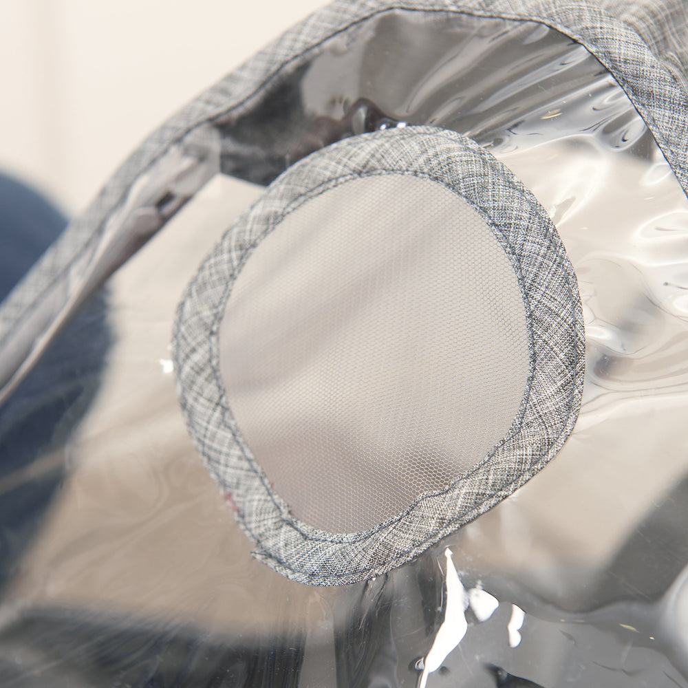 Evenflo front panel access is a zippered reach-in feature