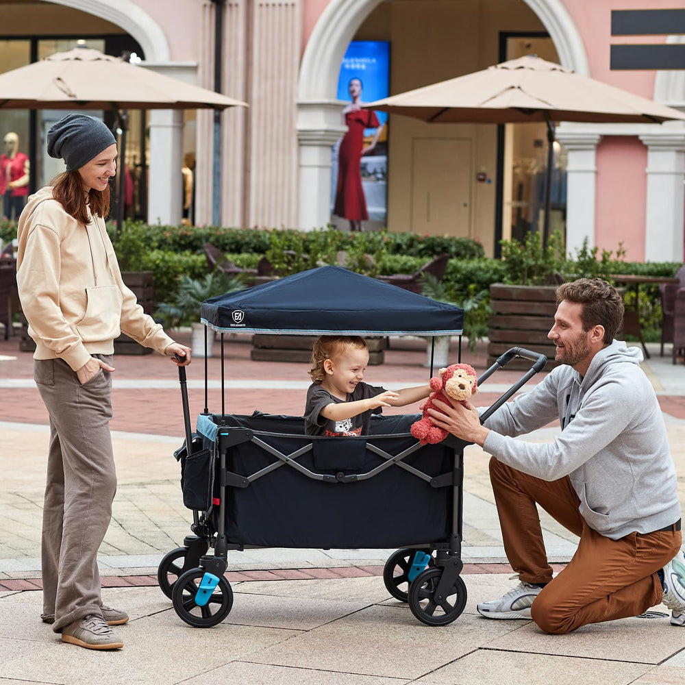 EVER ADVANCED all-terrain wheels deliver smooth rides on uneven surfaces