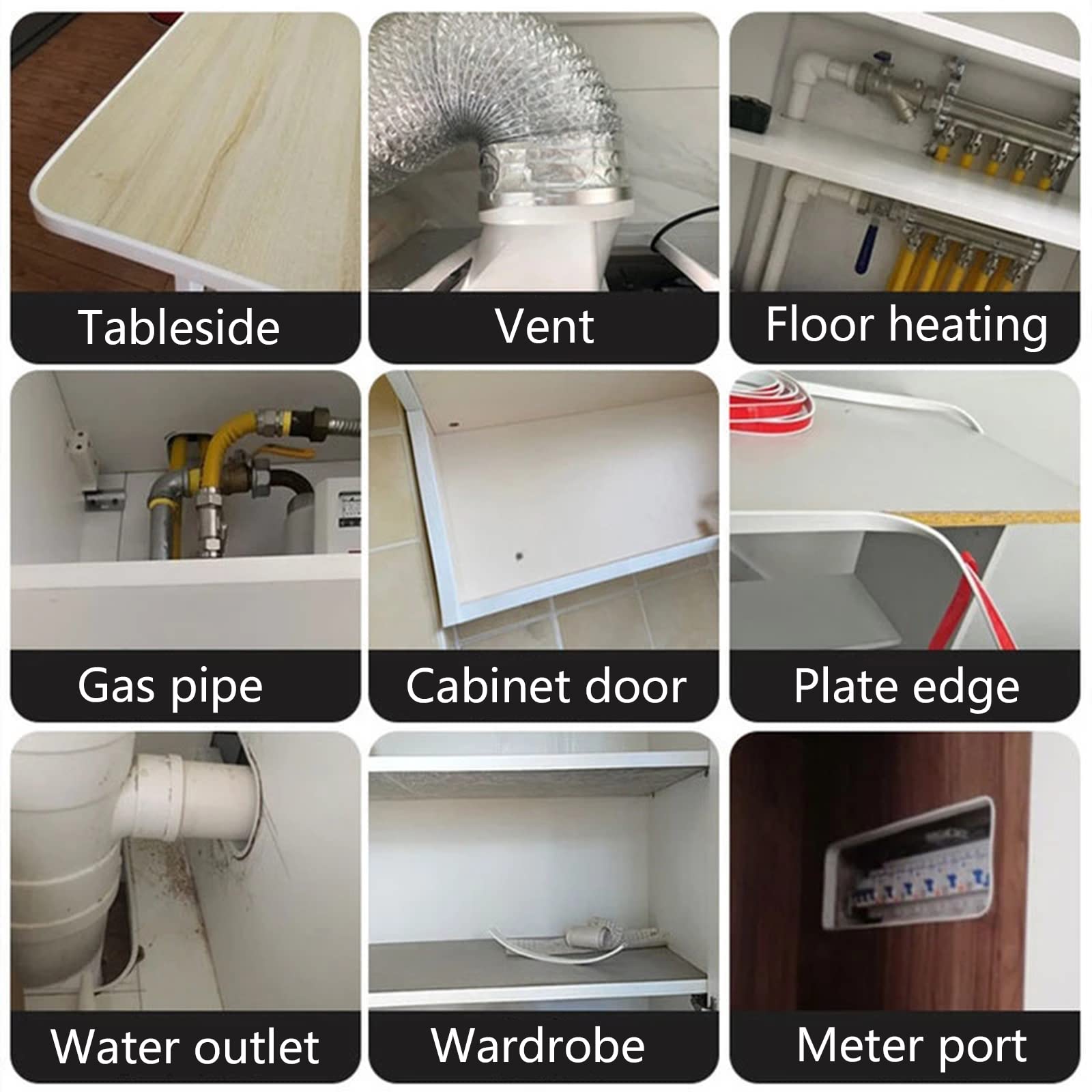 EVERDIJ edge protector on table corner shows wide-material adhesion.