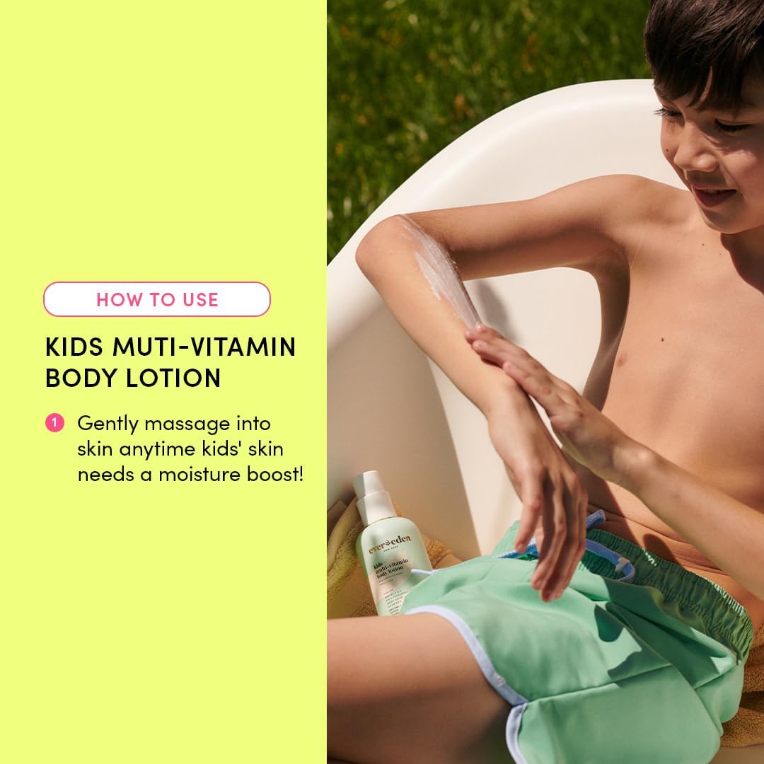 Evereden label highlights USA-made ingredients and dermatologist-tested status.