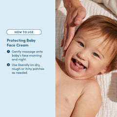 Phytodefense Vernex Complex label highlights balanced nutrients for baby skin.