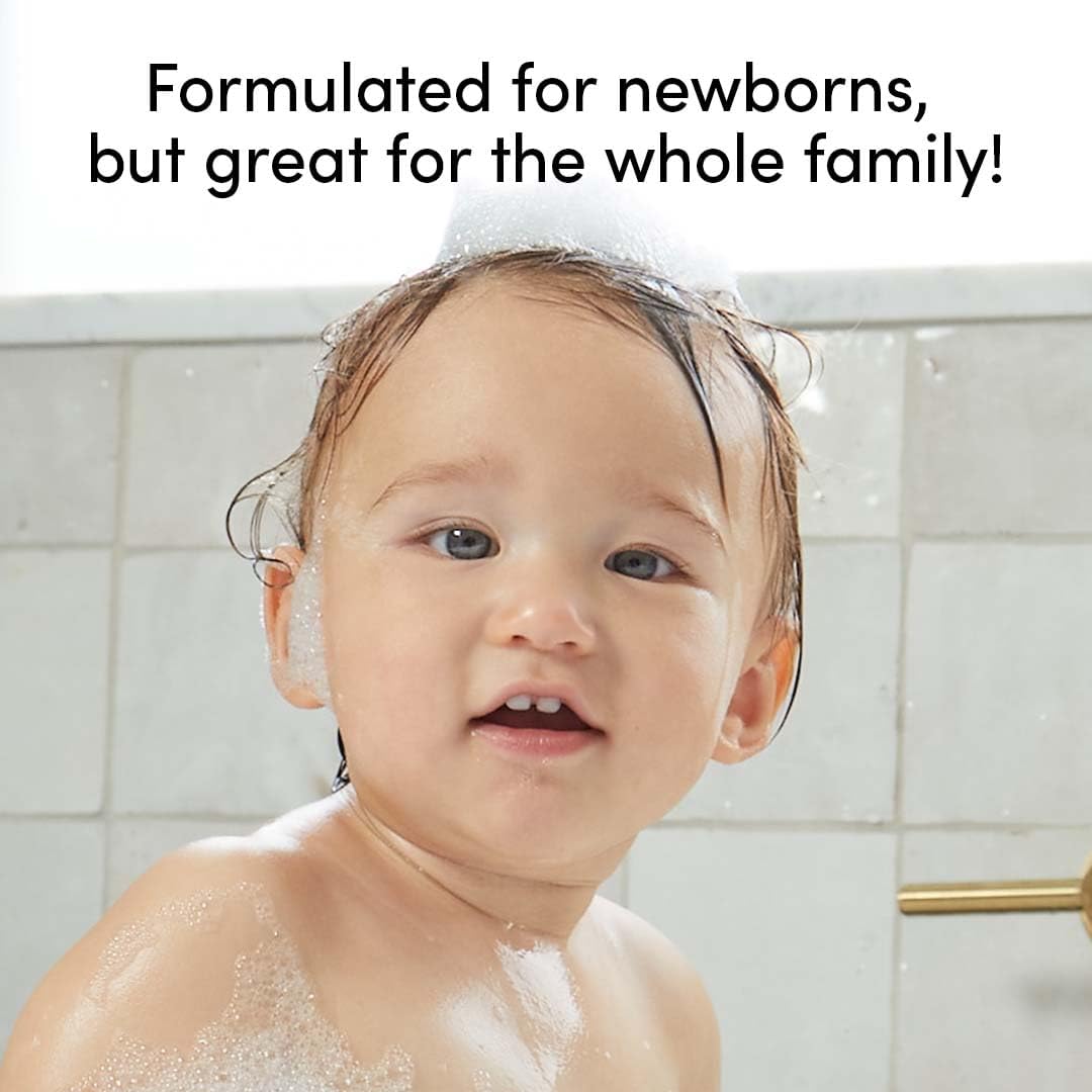 Made in USA with non-toxic, dermatologist-tested baby wash.