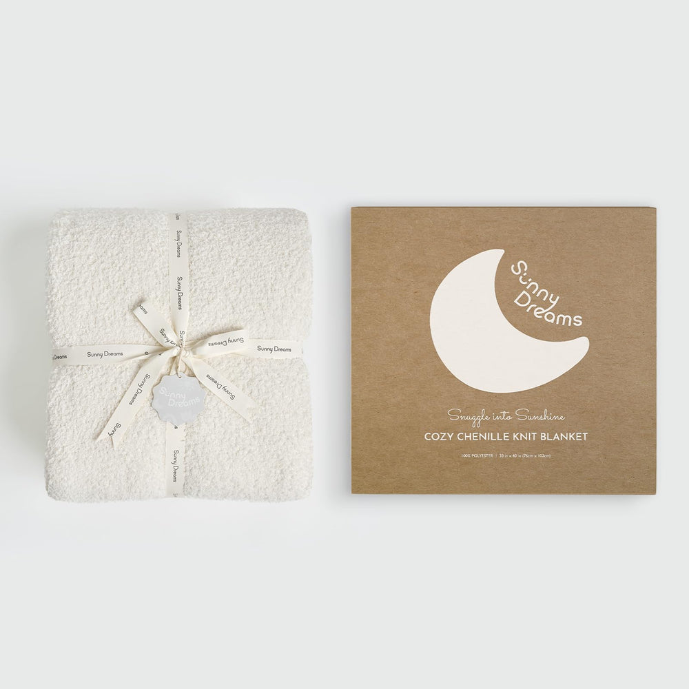 EVERGRACEHOME blanket folded with bow, gift-ready presentation