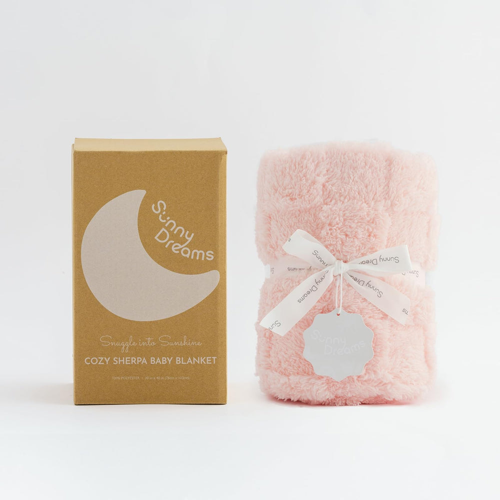 EverGraceHome blanket folded display, gift-ready with bow ribbon.