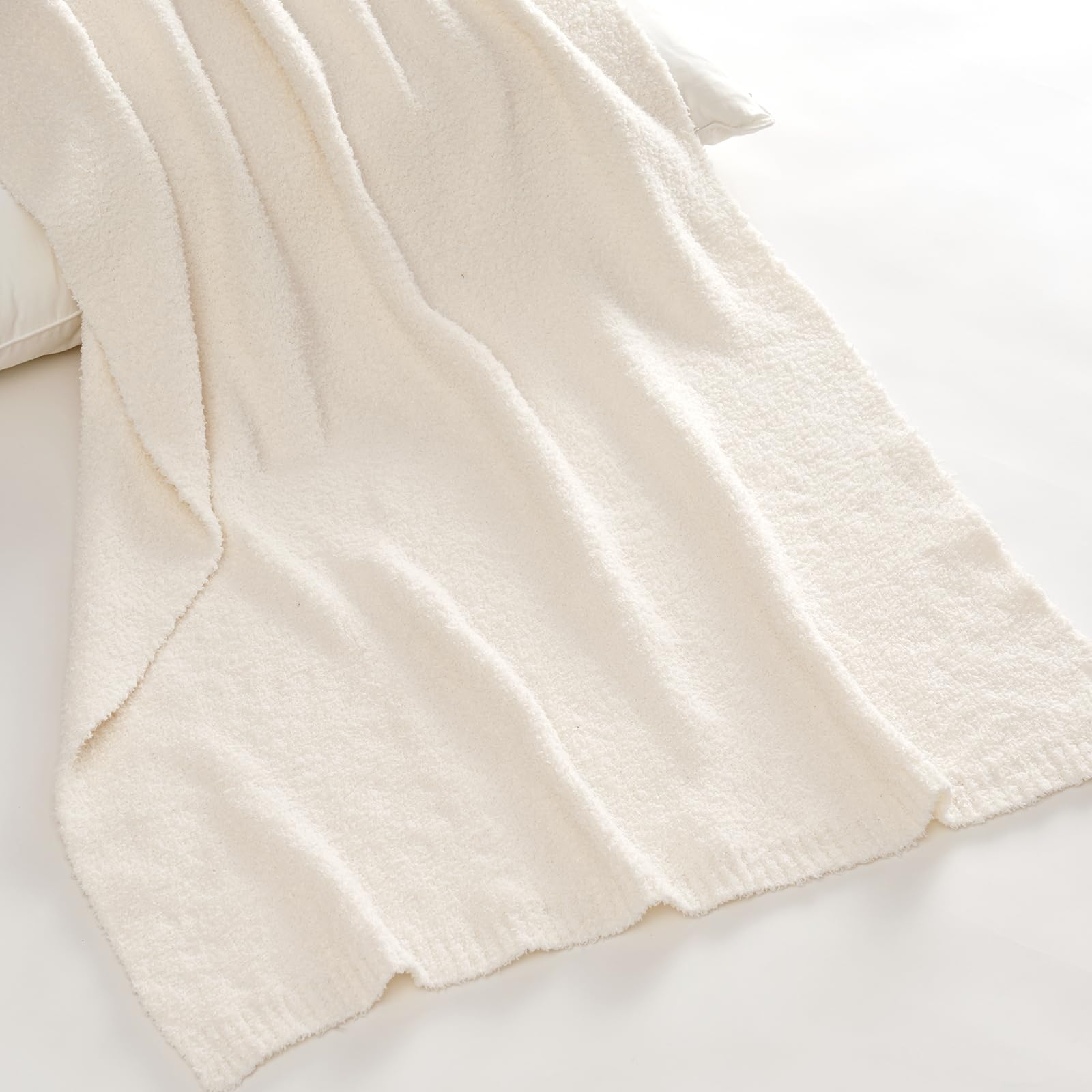 EVERGRACEHOME double-sided fleece close-up showing fluffy warmth