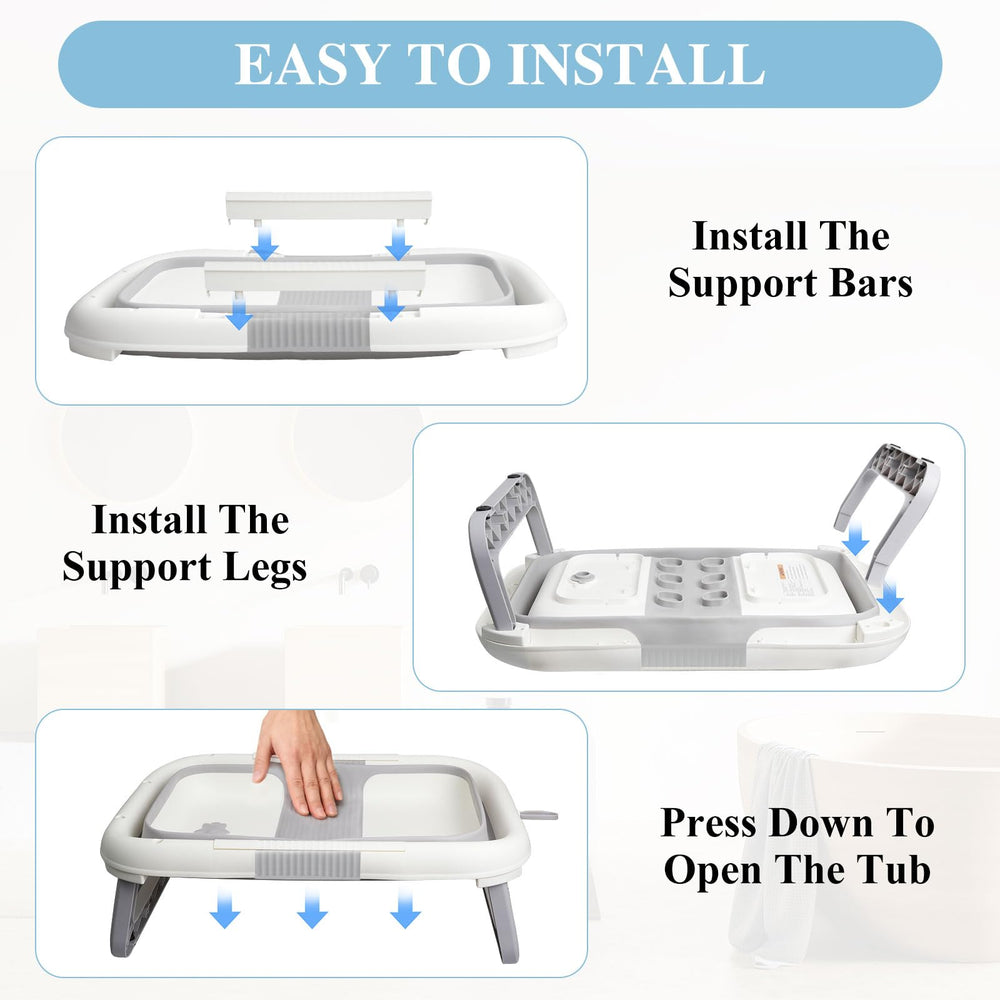 EverKiddo gift-ready baby bathtub for new parents