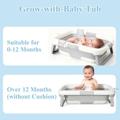 EverKiddo newborn sling provides secure support during bath time