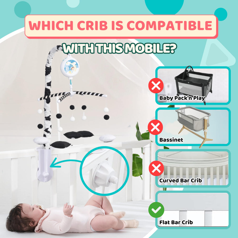 EverLove non-toxic ABS materials ensure a safe nursery accessory