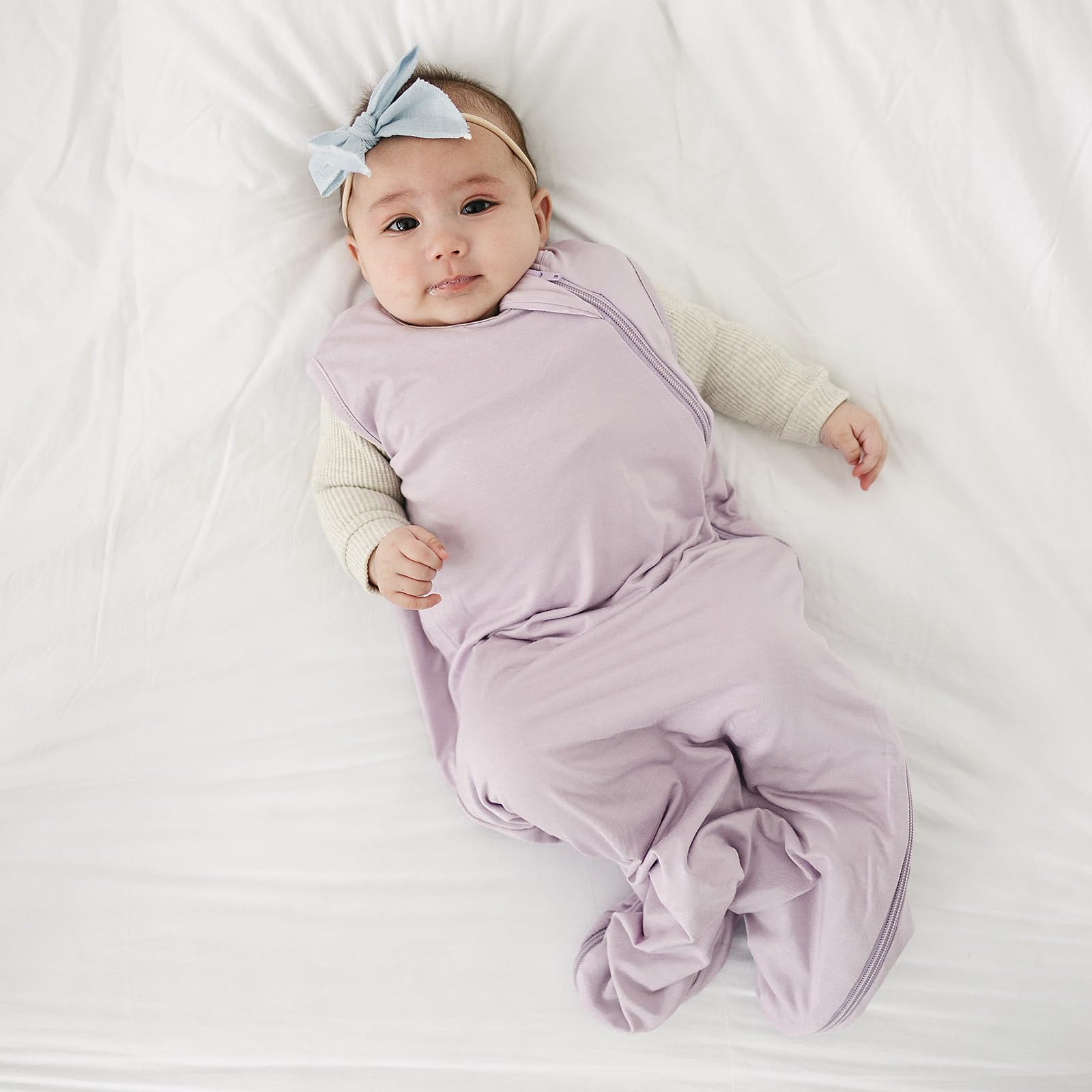 Oeko-Tex and EcoCosy certified fabric used in Everyday Bambu Sleep Sack.