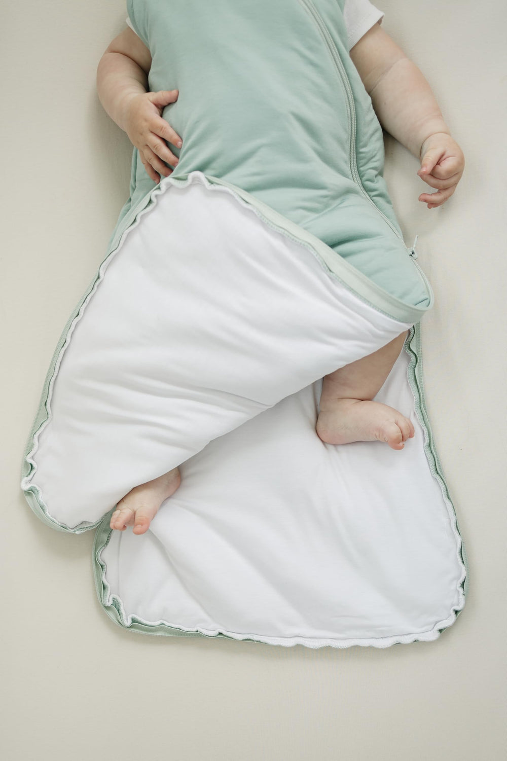 Everyday Bambu Sleep Sack in mocha cream color for gentle comfort