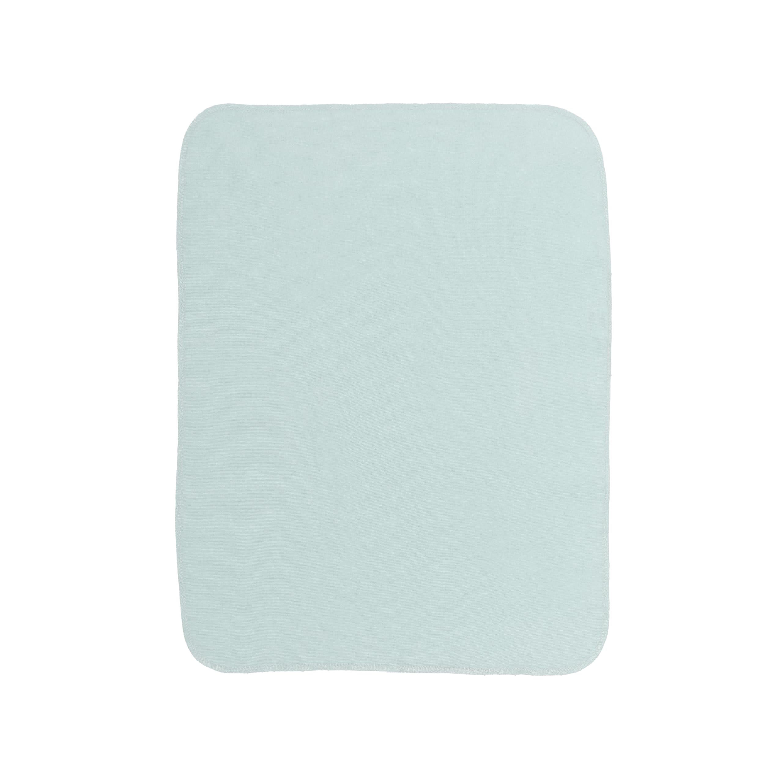 EVERYDAY KIDS solid yellow burp cloths brighten feeding time.