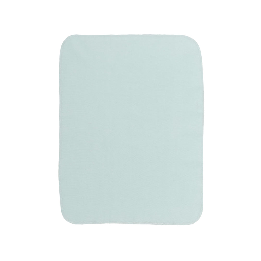 EVERYDAY KIDS solid yellow burp cloths brighten feeding time.
