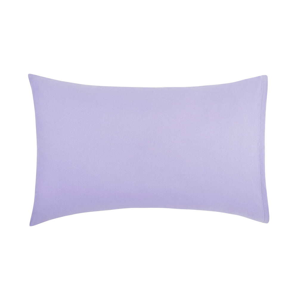 EVERYDAY KIDS 2-pack pillowcase flat lay showing vibrant color and easy-care design