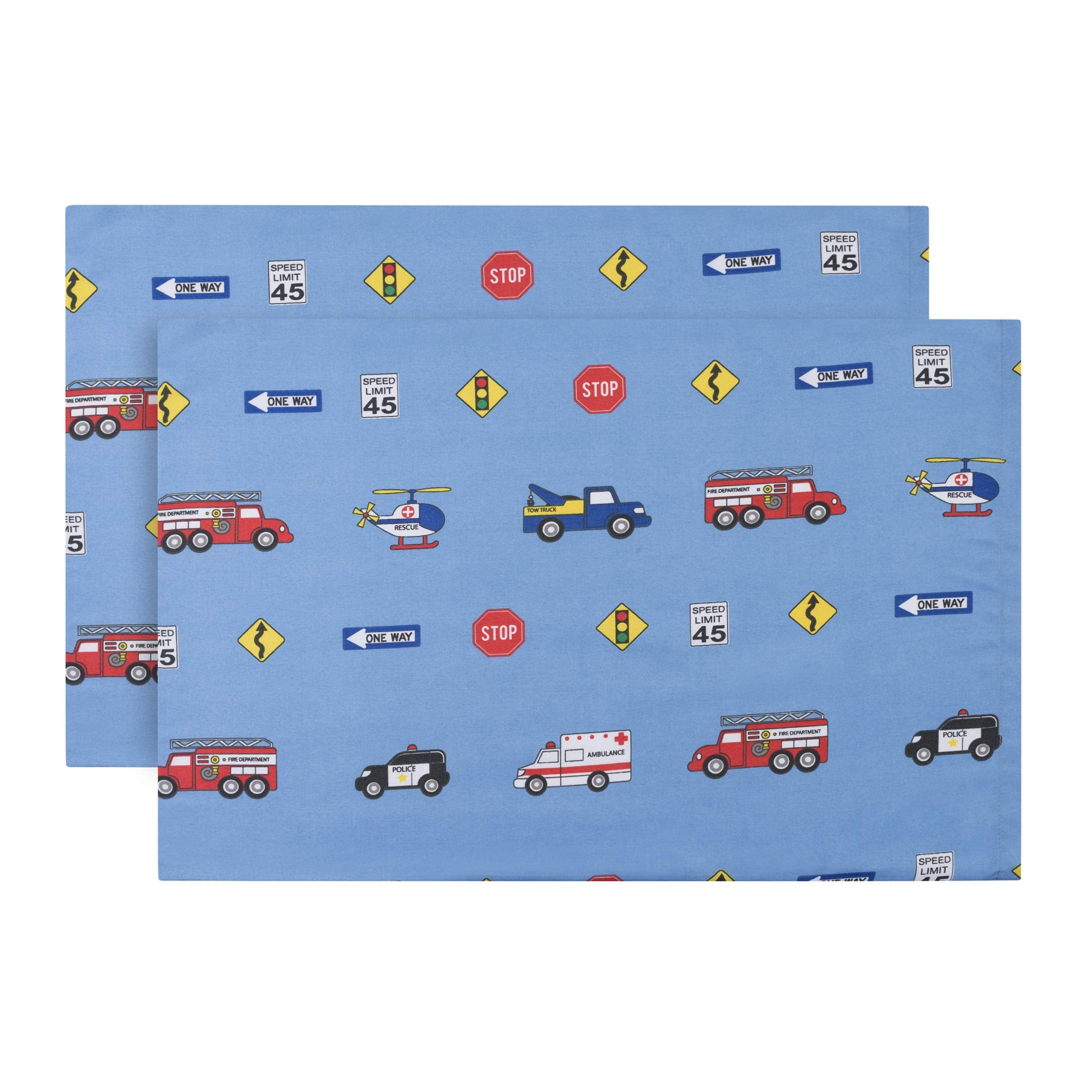 Everyday Kids 2-pack travel pillowcases ready for car or plane trips