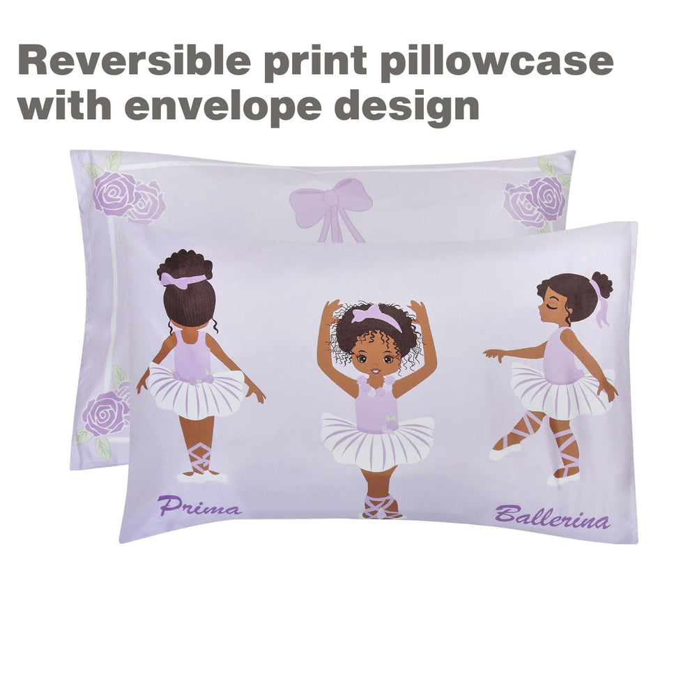 EVERYDAY KIDS 4-piece set, includes comforter, flat sheet, fitted sheet, pillowcase.