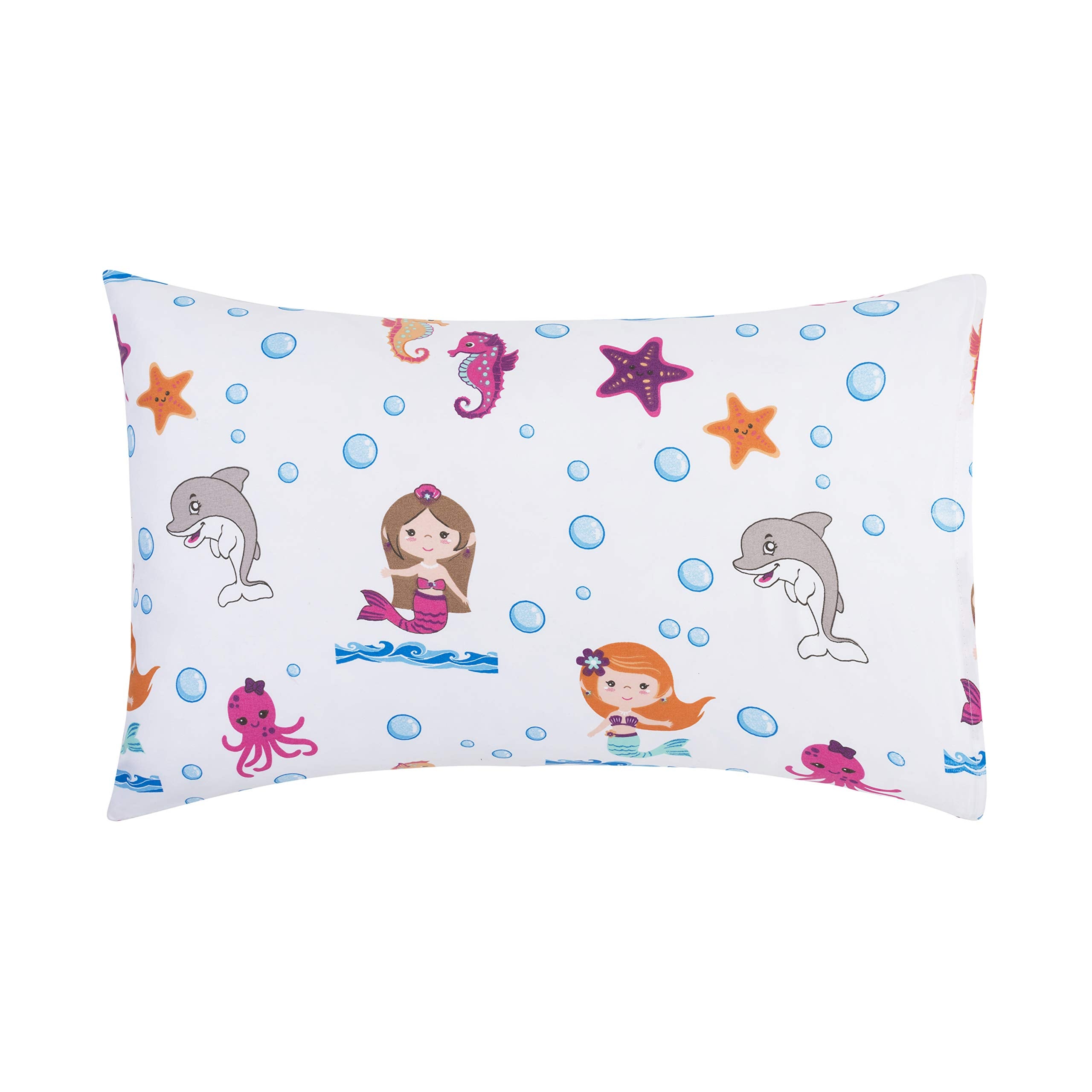Everyday Kids Breathable Hypoallergenic pillowcase suited for sensitive skin and easy care.