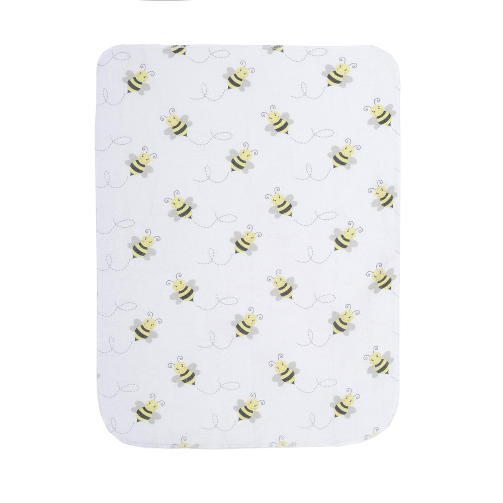 Everyday Kids burp cloths bumble-bee print gentle on delicate skin