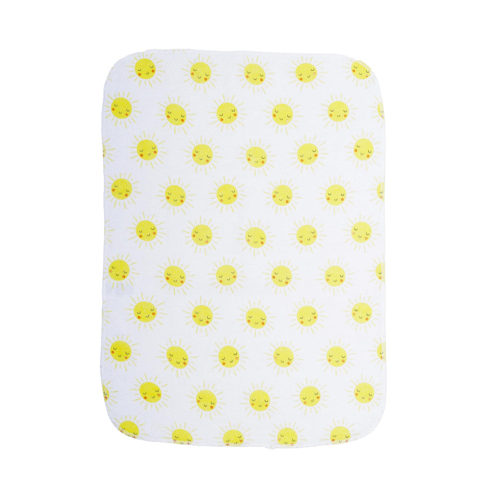 Everyday Kids burp cloths solid gray design complements any layette