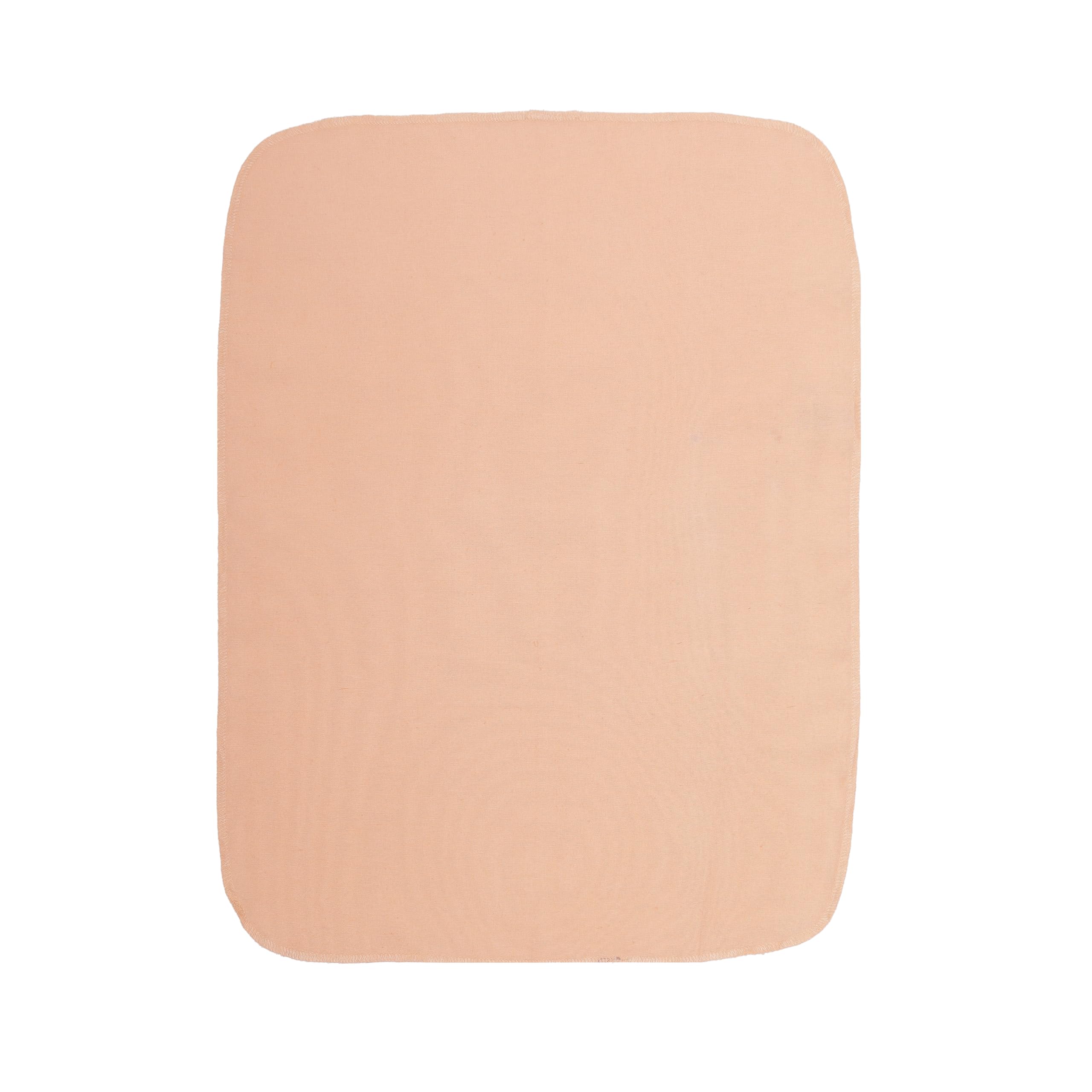 Everyday Kids burp cloths solid orange design adds color and absorbs moisture