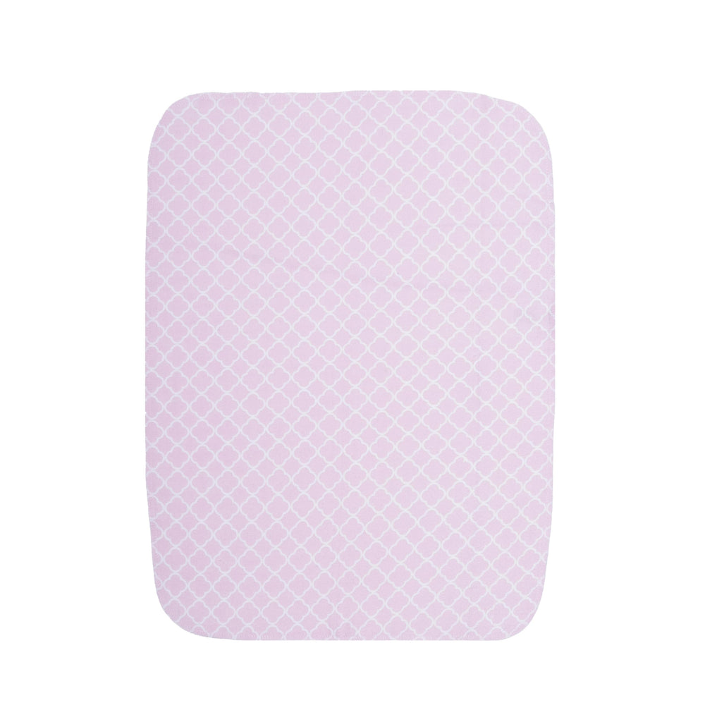 EVERYDAY KIDS burp cloths solid purple adds coordinated option