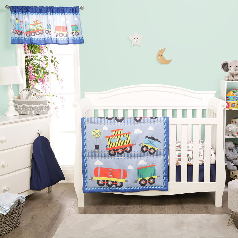 EVERYDAY KIDS 100% polyester valance is machine washable.