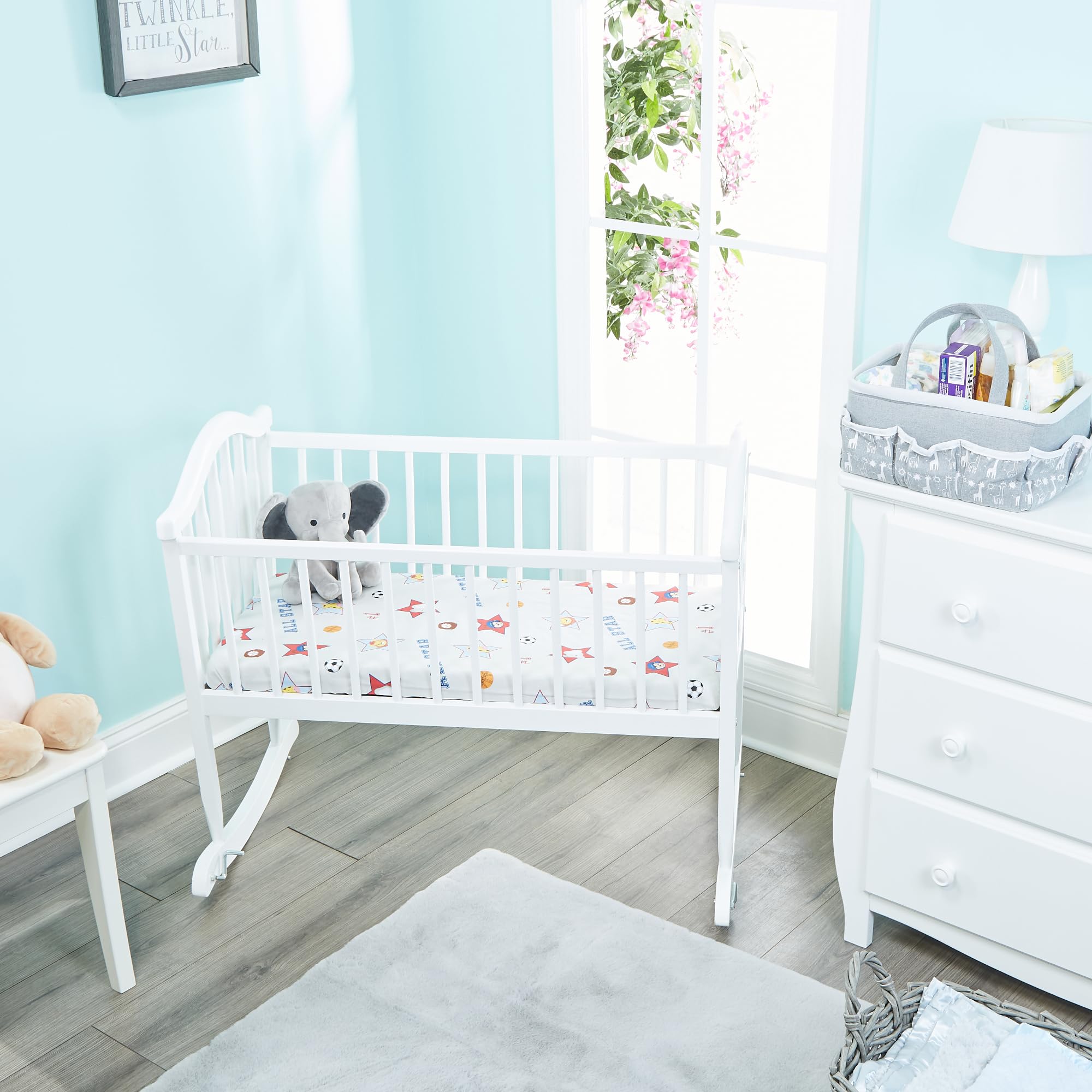 Closeup of EveryDay Kids percale texture, crisp and breathable cotton fabric