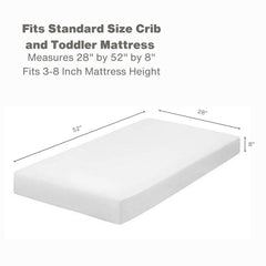 Everyday Kids sheet features full elastic trim for a secure four-side fit.