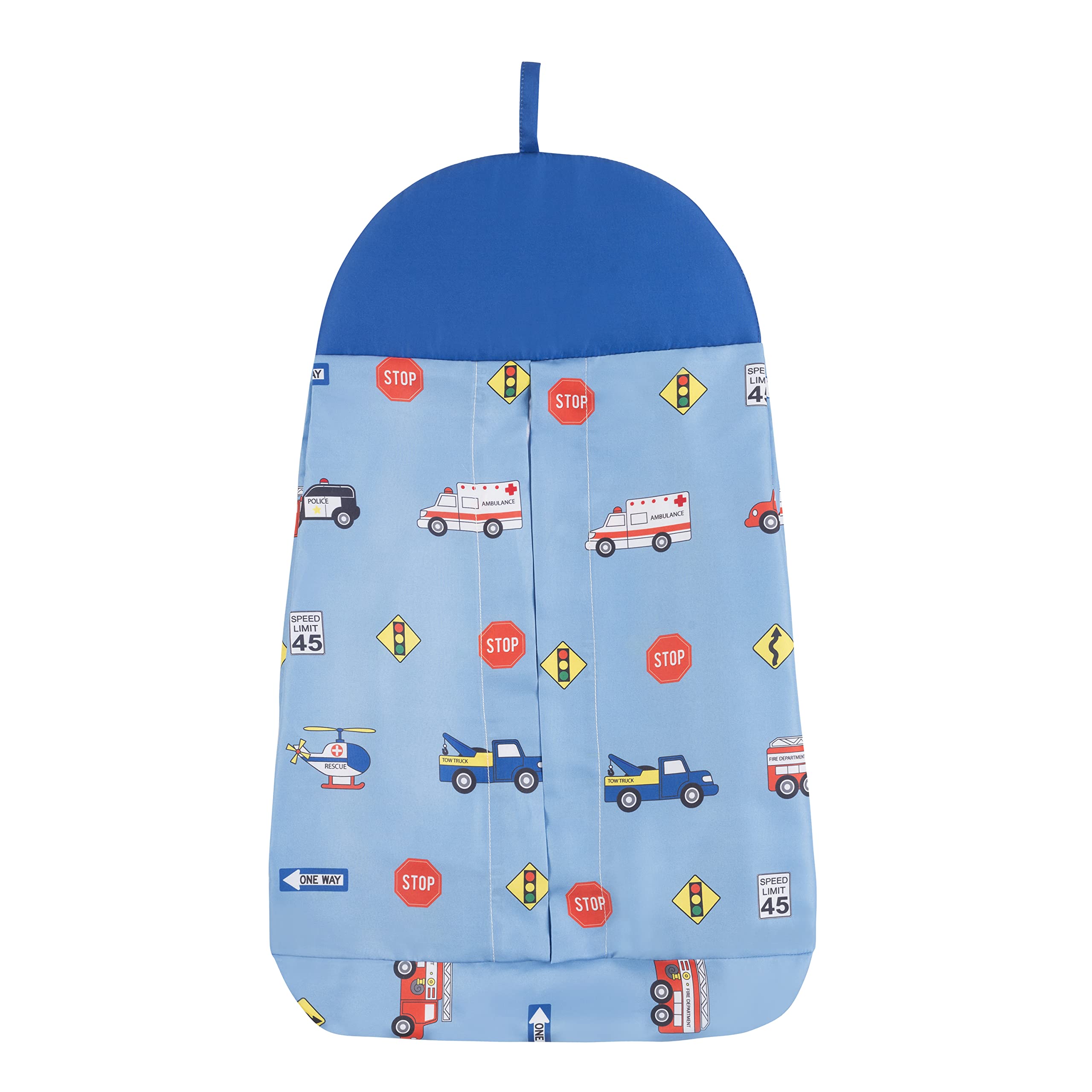 Everyday Kids Little Rescuer packaging shown as gift-ready crib bedding set.