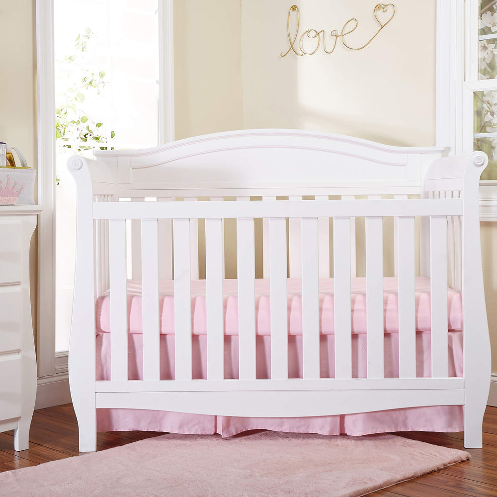 EVERYDAY KIDS pleated skirt 52x28 fits standard cribs and toddler beds.