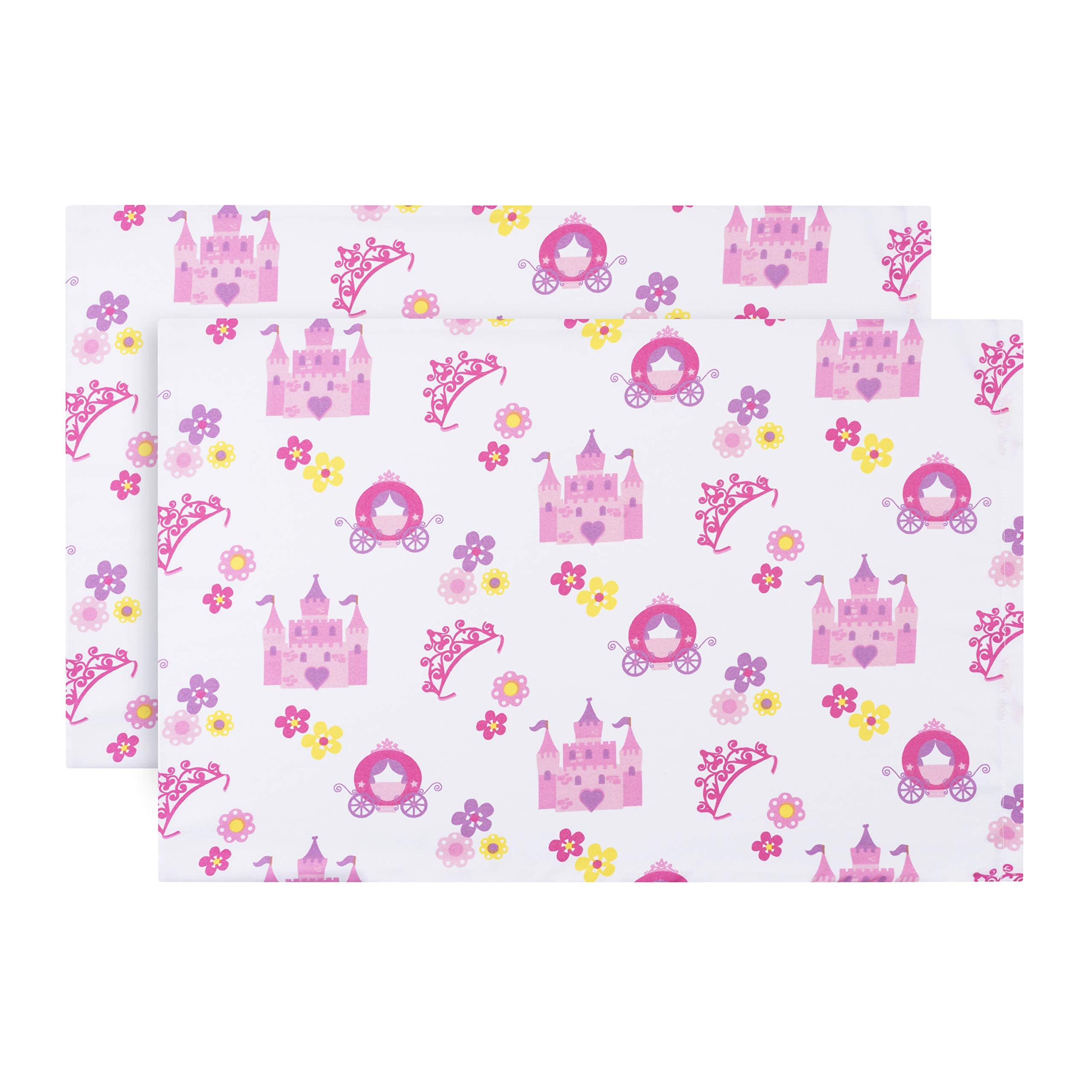 Everyday Kids small pillowcase fits 12x16, 13x18, and 14x19 pillows securely.
