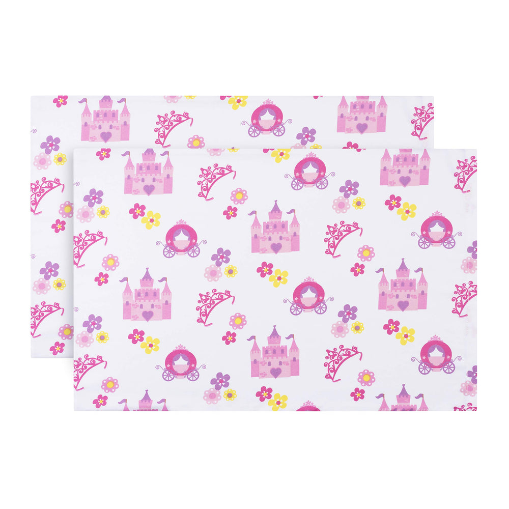 Everyday Kids small pillowcase fits 12x16, 13x18, and 14x19 pillows securely.