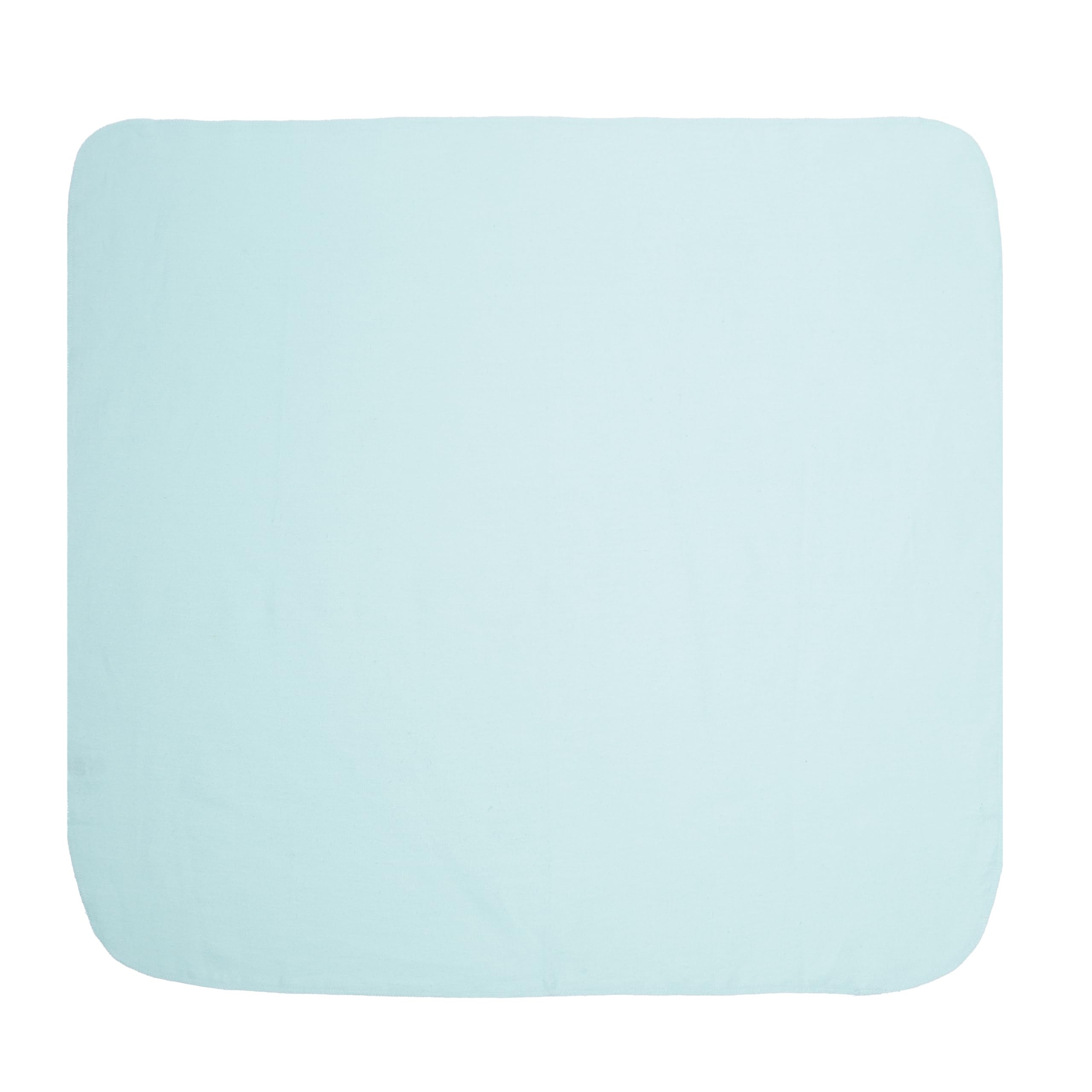 EVERYDAY KIDS solid blue blanket provides versatile coverage for newborns