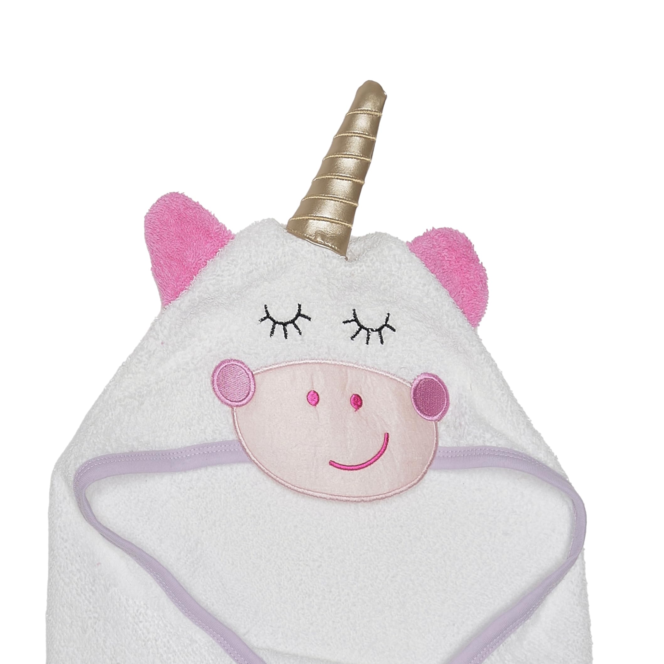 EVERYDAY KIDS toddler bath towel in soft cotton for gentle drying
