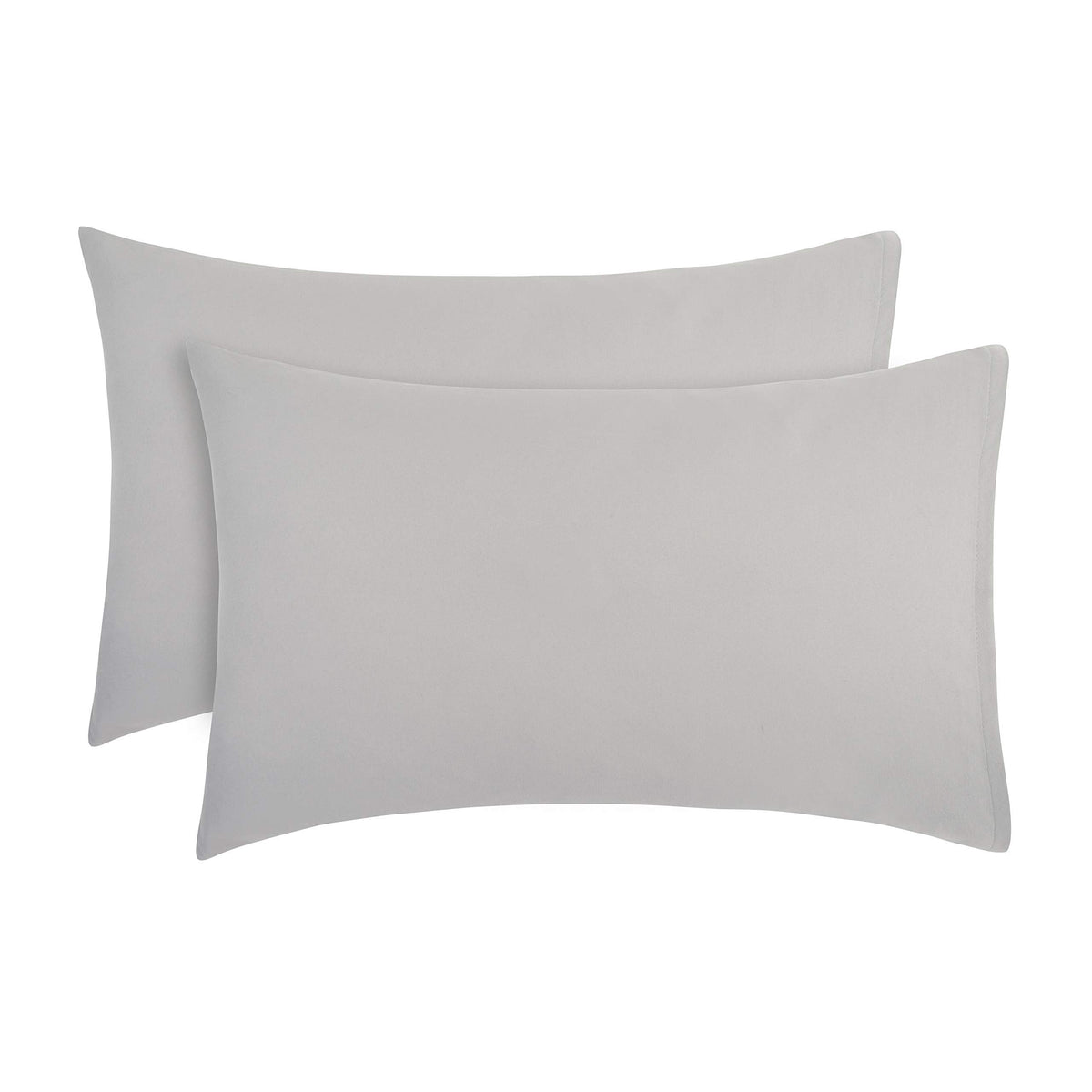 Everyday Kids solid grey toddler pillowcase 14x20 for travel comfort