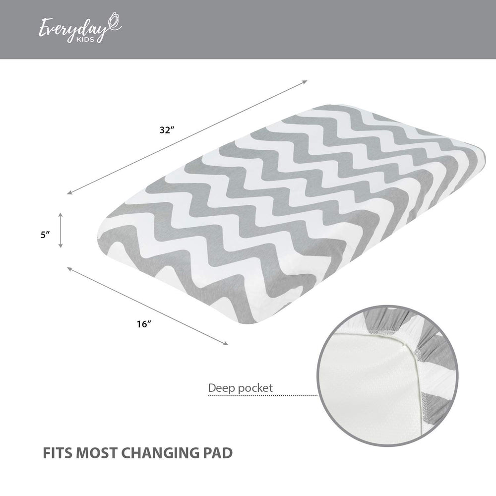 Everyday Kids two-pack keeps a spare cover ready for quick diaper changes.