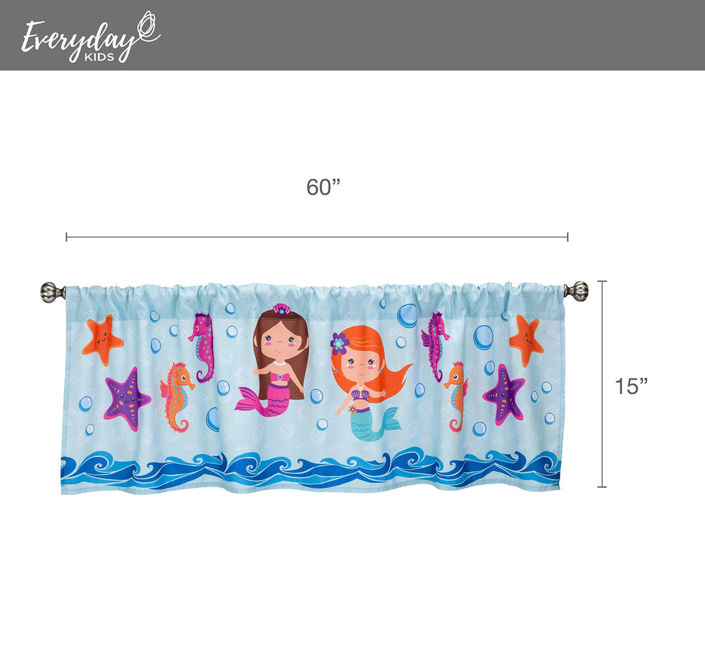 EVERYDAY KIDS vibrant turquoise blue purple orange palette for play-ready decor.