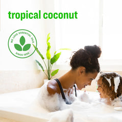 Everyone 3in1 coconut scent label highlights tropical pineapple and orange notes.