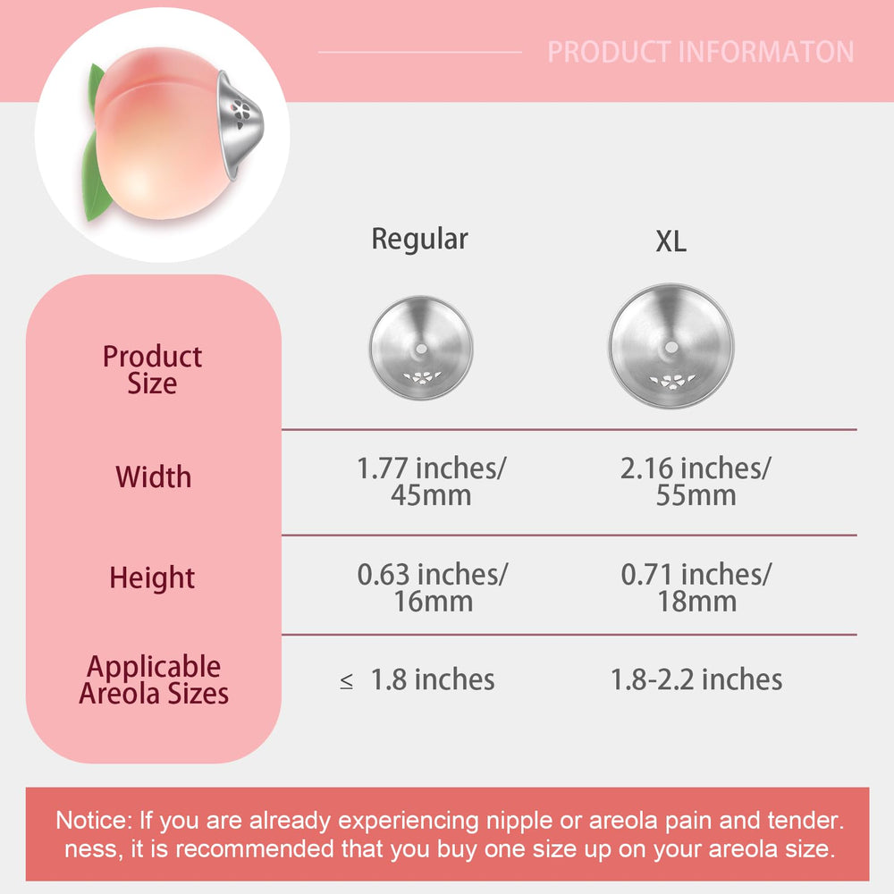 Evfiuha Silver Nursing Cups offer ergonomic fit for discreet, secure wear.