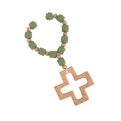 EVKILKJS silicone ten-year rosary beads for baptism, a serene keepsake and teether.