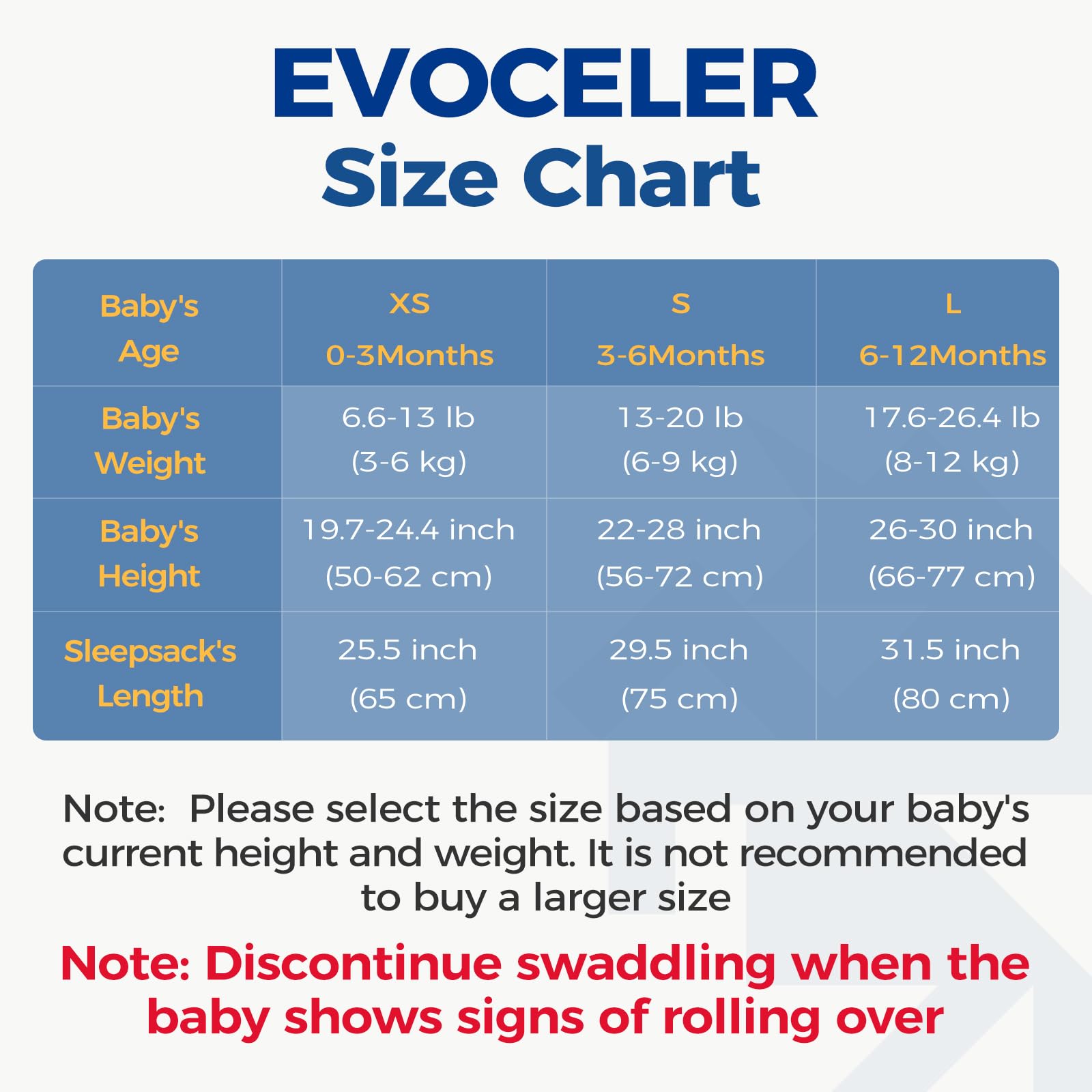 evoceler swaddle sleep sack with 3D mattress provides back support