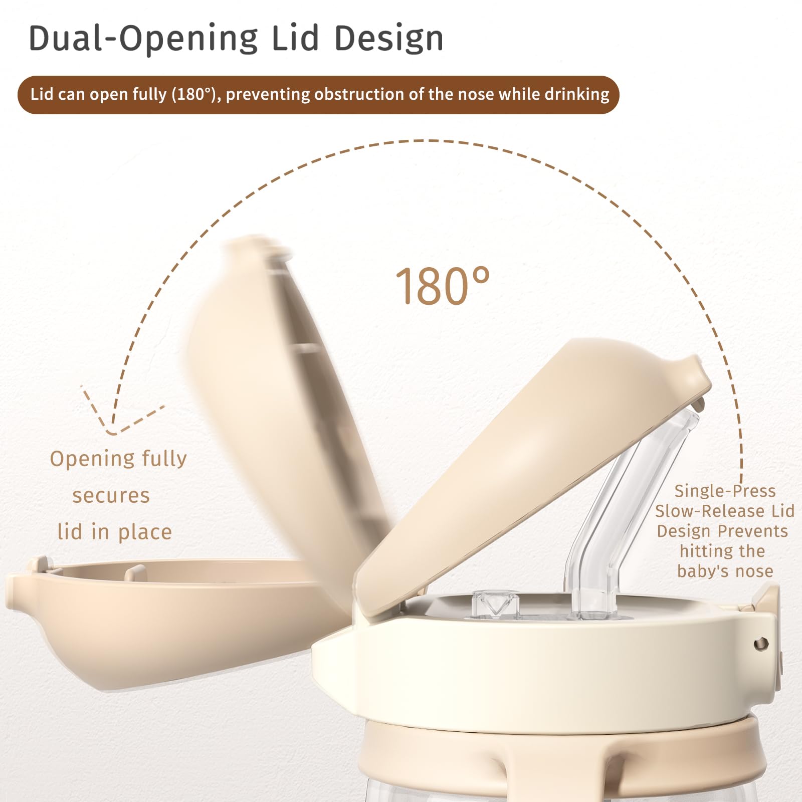Evorie dishwasher-safe sippy cup for quick cleaning after meals
