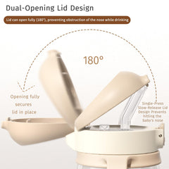 Evorie dishwasher-safe sippy cup for quick cleaning after meals