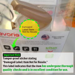 Evorie cup is durable and dishwasher-safe for easy cleaning.