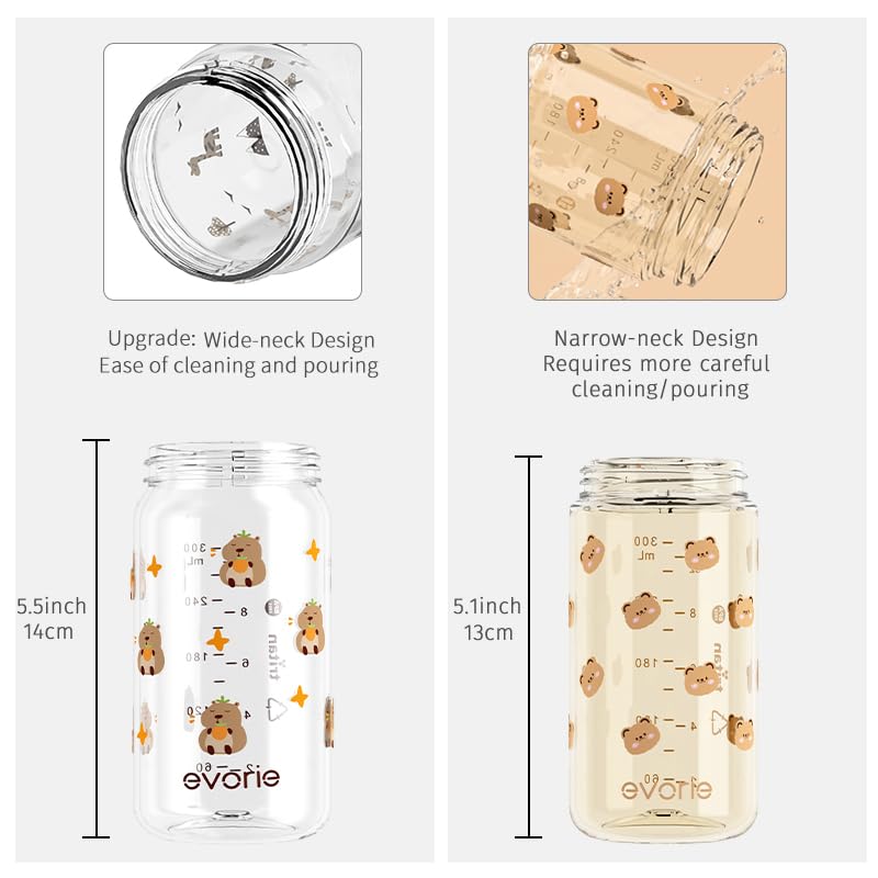 Evorie giraffe-design toddler cup adds cheerful hydration style