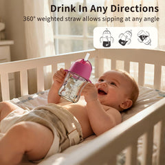 Handles close-up highlighting secure grip for tiny hands during transitions.