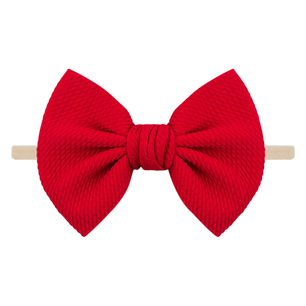 Ewaycom baby headband cute-bow accessory enhances outfits for girls and boys