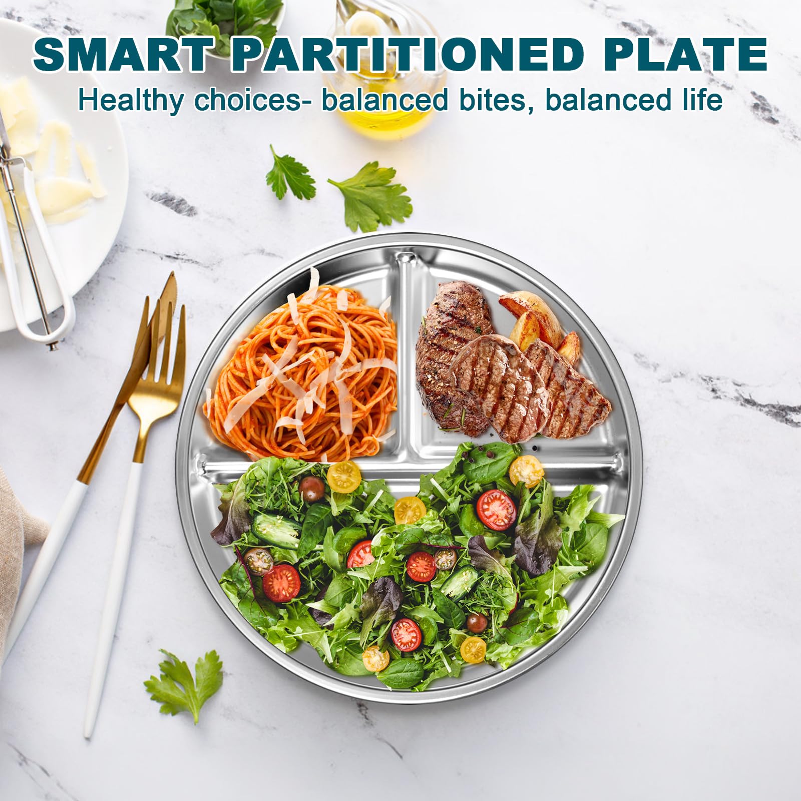 EWFEN dishwasher-safe plate simplifies post-meal cleanup.