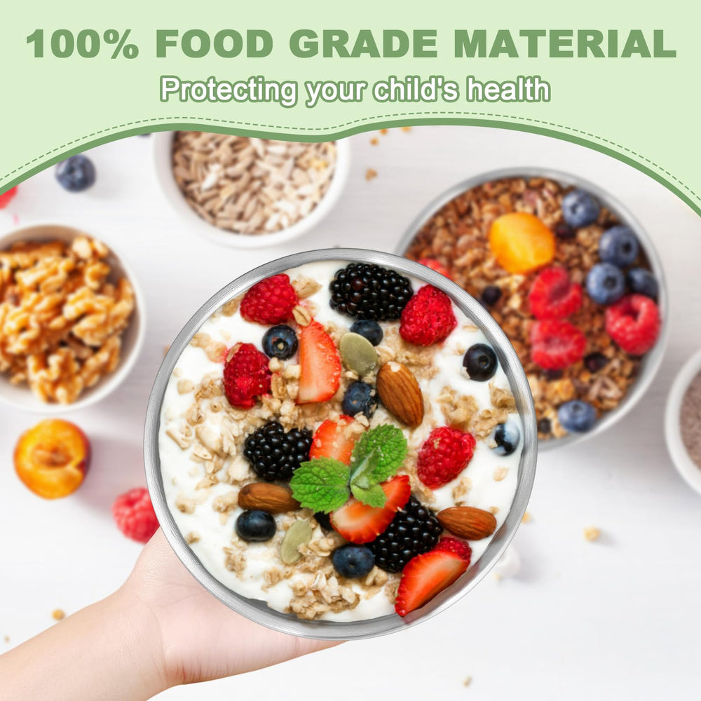 EWFEN SUS304 bowls used for picnics, versatile for on-the-go meals.