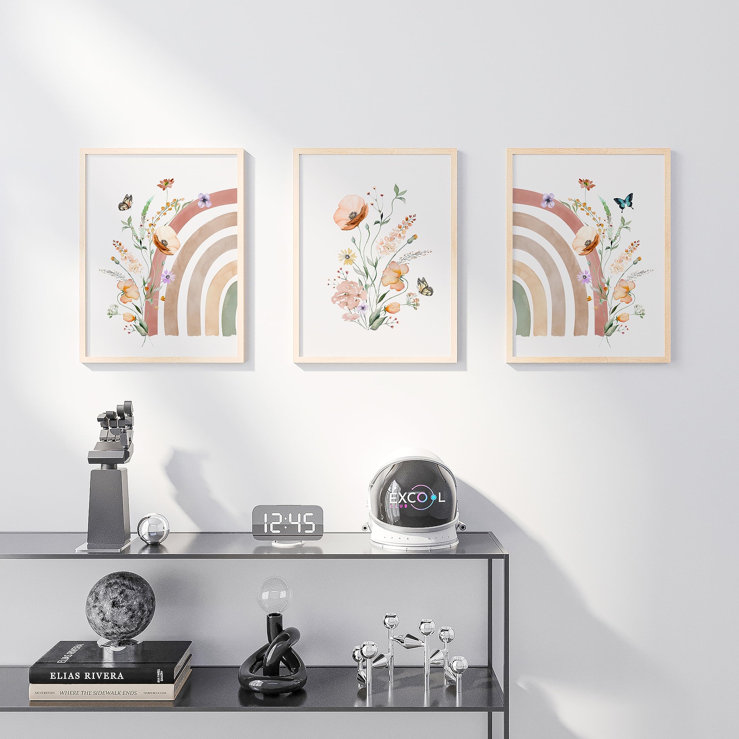 EXCOOL CLUB Rainbow art prints for classrooms inspire playful learning corners